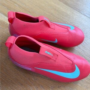 Nike AirZoom Kids Red and Blue Sneakers